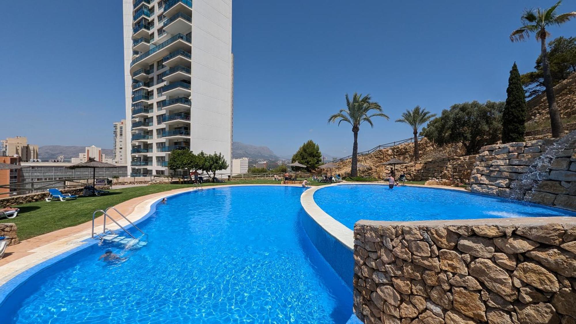 Torre Lugano Sea View Apartment Μπένιντορμ Εξωτερικό φωτογραφία